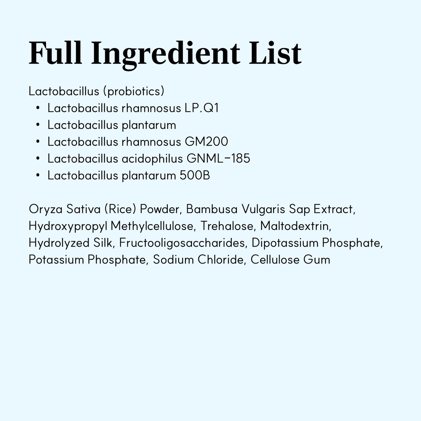 Probióticos femeninos en polvo